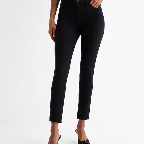 Express Black Legging Mid Rise Stretch Jean Size 6S/6C - Picture 5 of 5